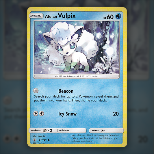 021/145 - Alolan Vulpix