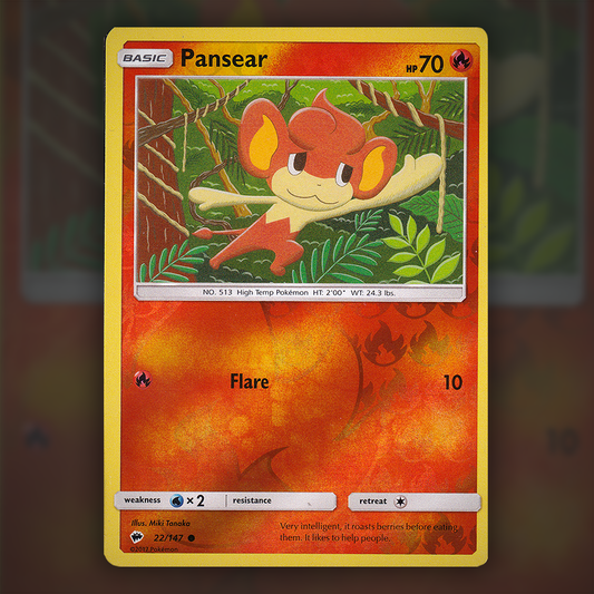 22/147 - Pansear (Reverse Holo)
