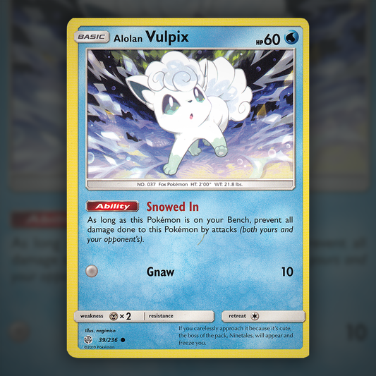 039/236 - Alolan Vulpix