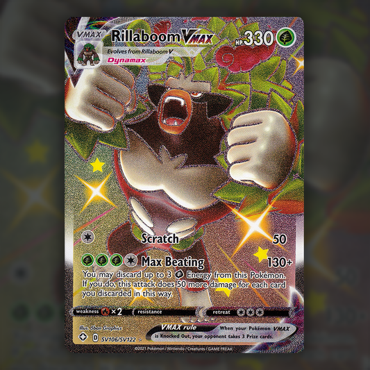 SV106/SV122 - Rillaboom VMAX