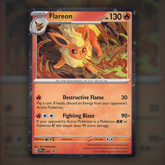 SVP167 - Flareon (Cosmos Holo)