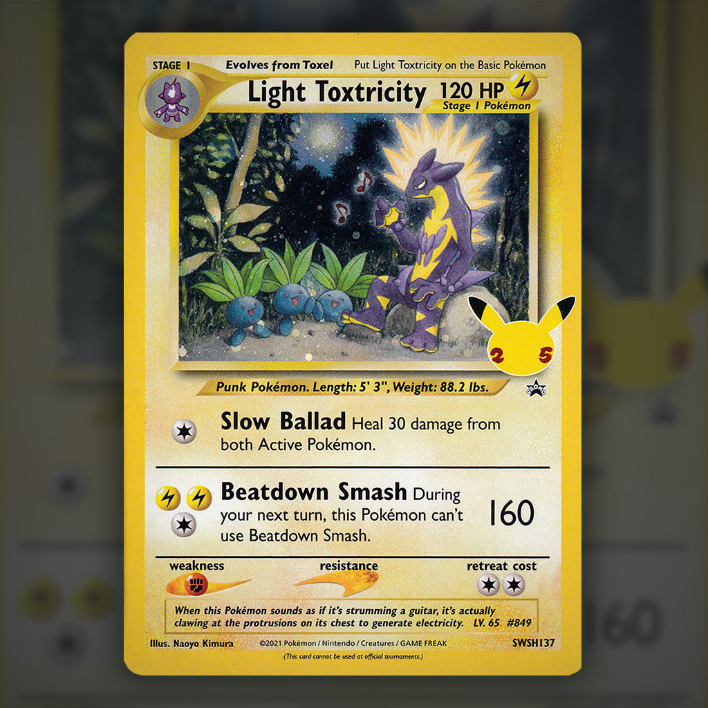 SWSH137 - Light Toxtricity