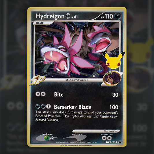 SWSH138 - Hydreigon C LV. 61