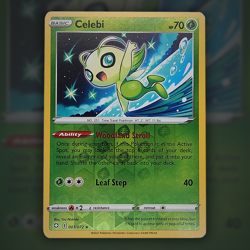 003/072 - Celebi (Reverse Holo)