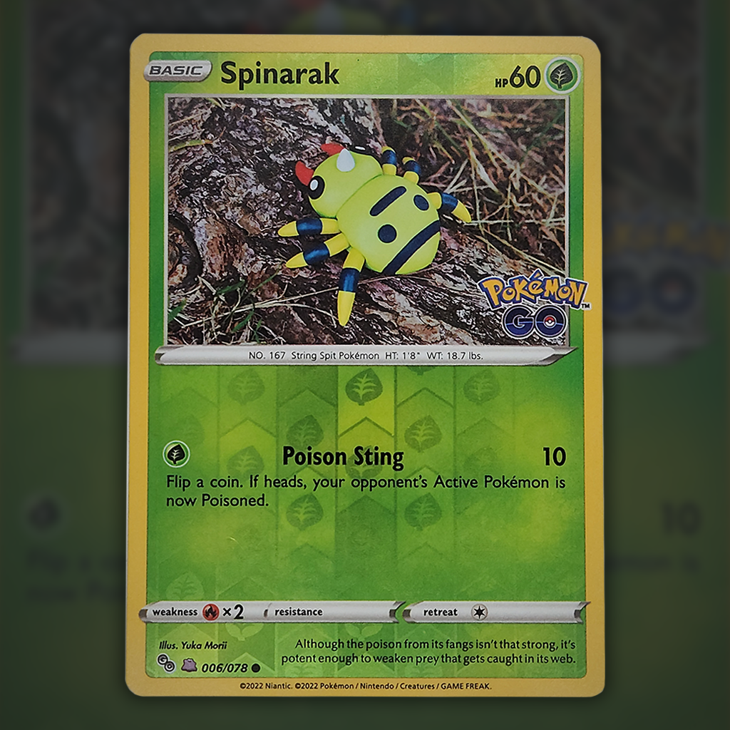 006/078 - Ditto Spinarak Unpeeled (Reverse Holo)