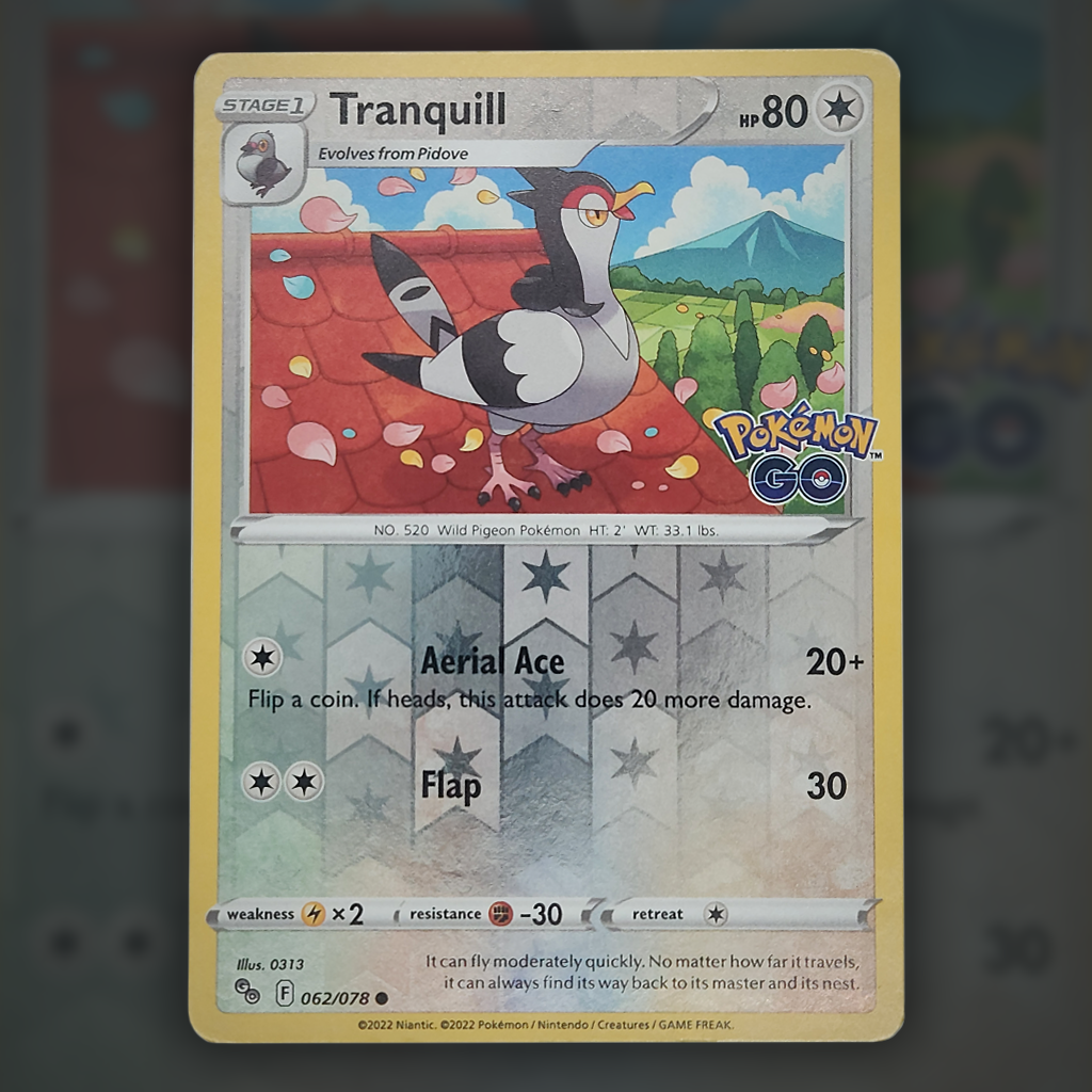 062/078 - Tranquill (Reverse Holo)