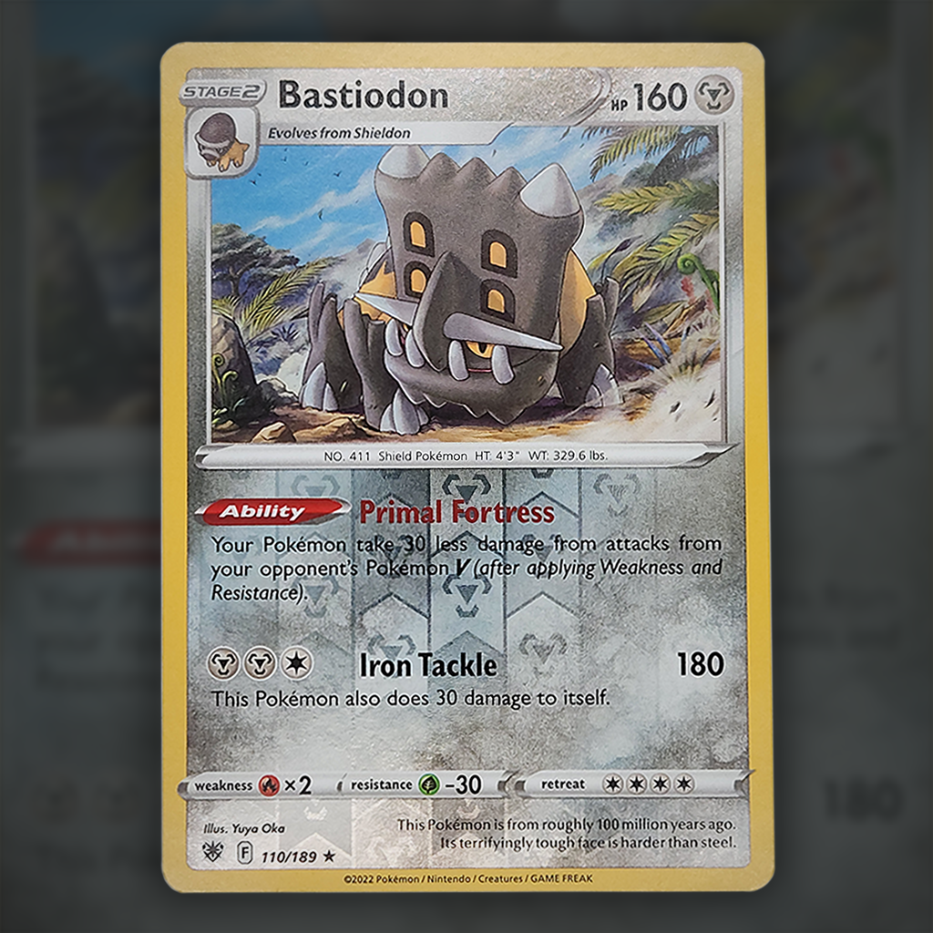 110/189 - Bastiodon (Reverse Holo)