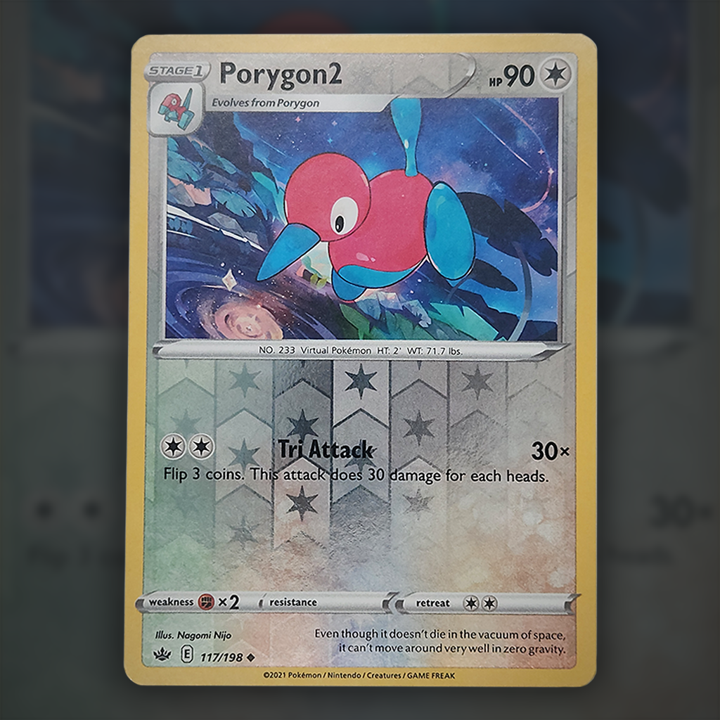 117/198 - Porygon2 (Reverse Holo)