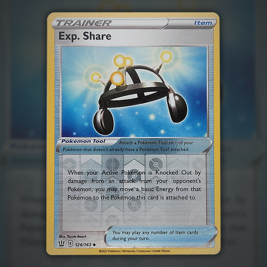 126/163 - Exp. Share (Reverse Holo)