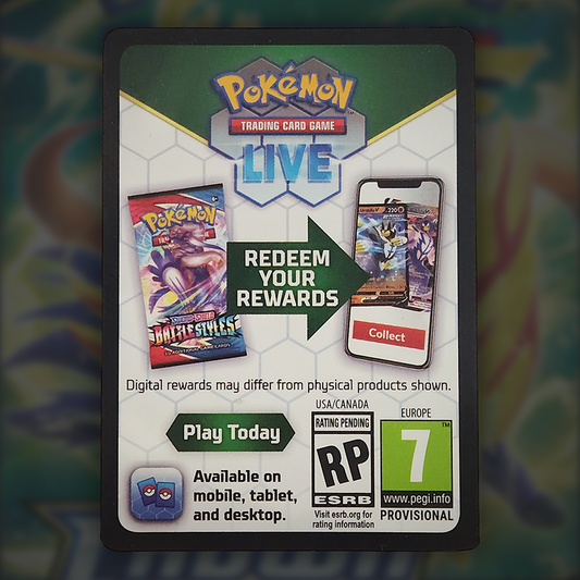 SWSH Crown Zenith Pokémon TCG Online - Code Card