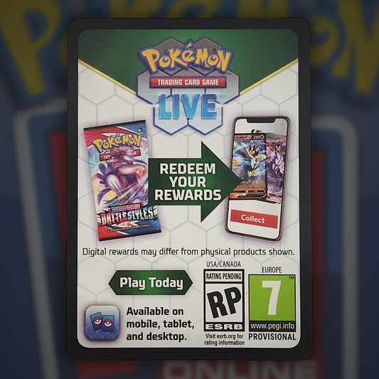 FREE Pokémon TCG Online - Code Card