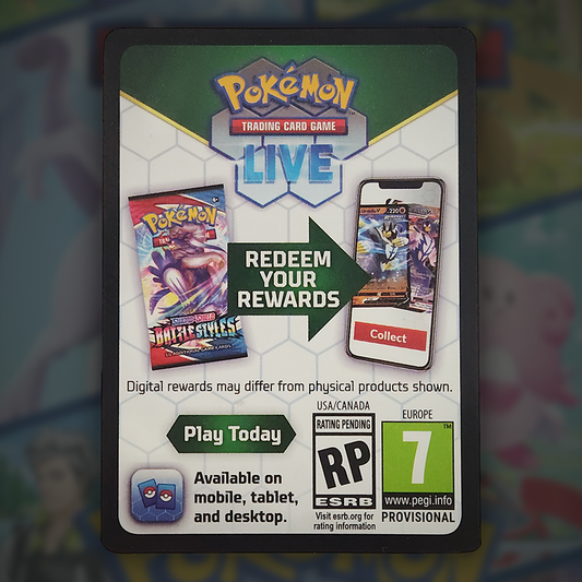 SWSH Pokémon Go Pokémon TCG Online - Code Card