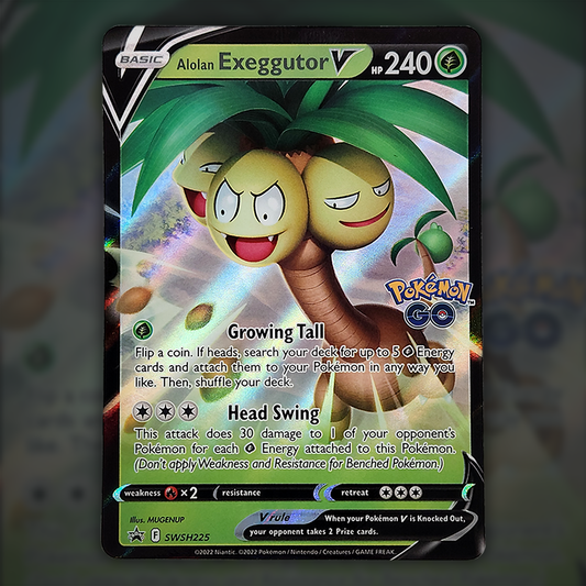 SWSH225 - Alolan Exeggutor V