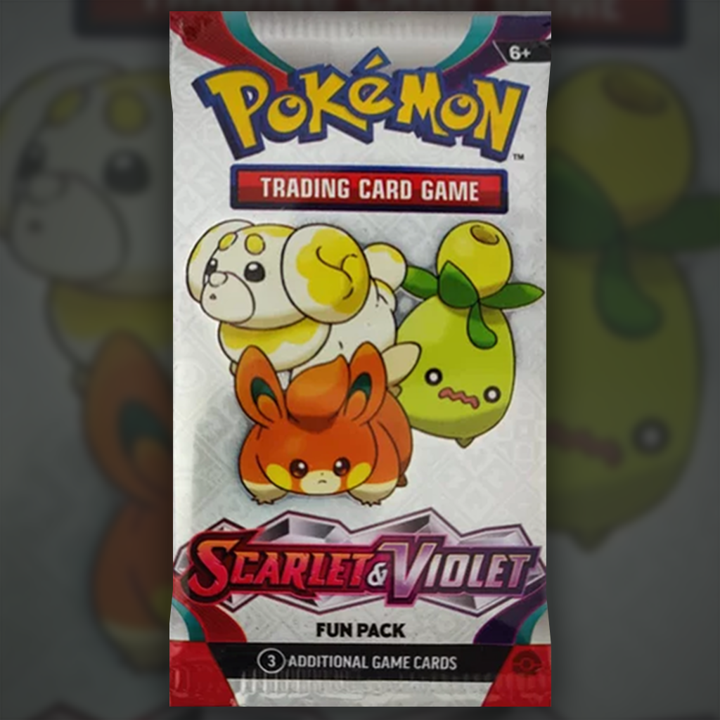 Scarlet and Violet (Base) Fun Pack Pokemon booster pack Cup of Cards Scarlet and Violet (Base) Fun Pack Pokemon booster pack Cup of Cards